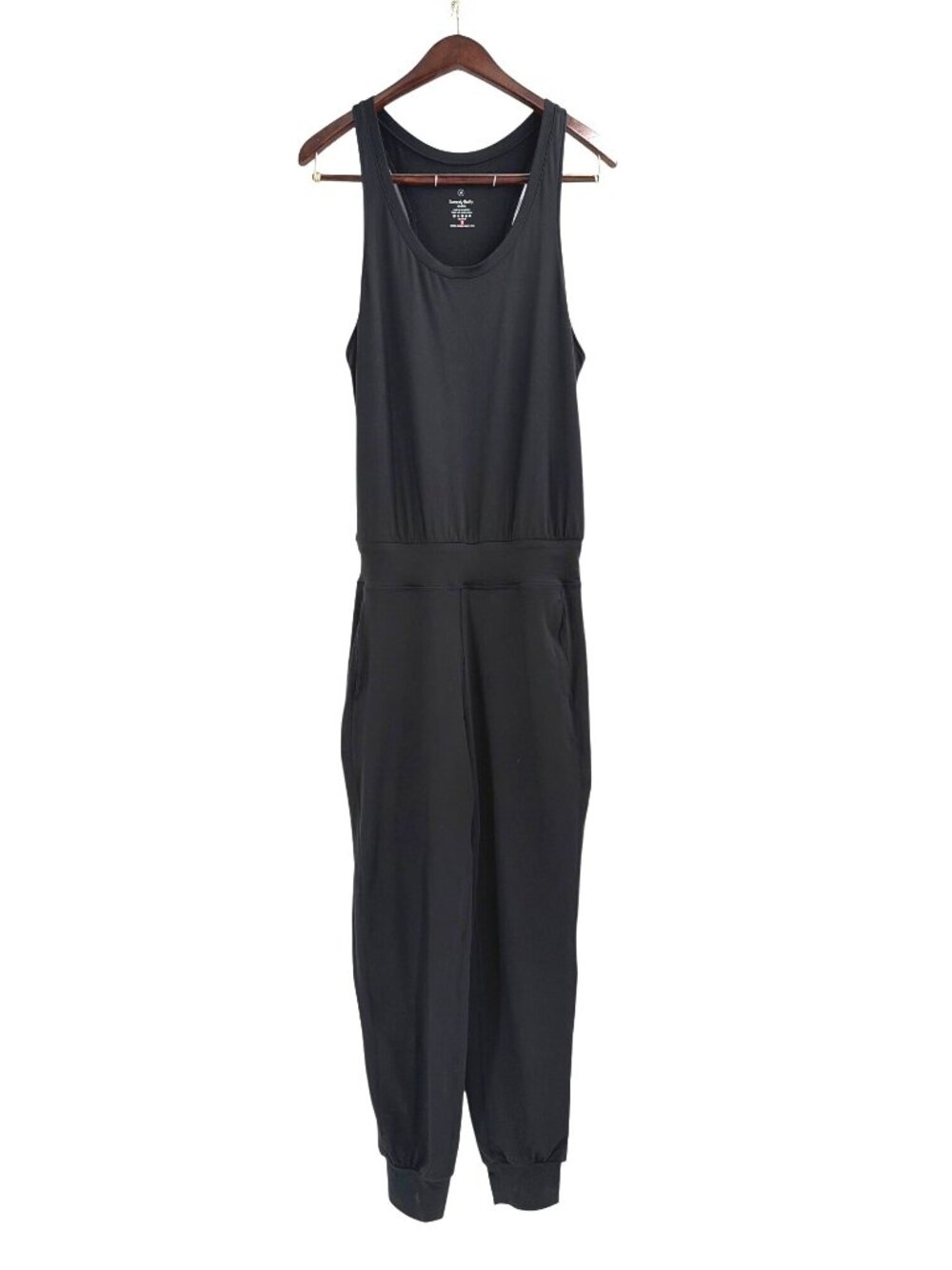 Sweaty Betty Black Yoga Jumpsuit Womens Medium Athleisure Activewear Racerback